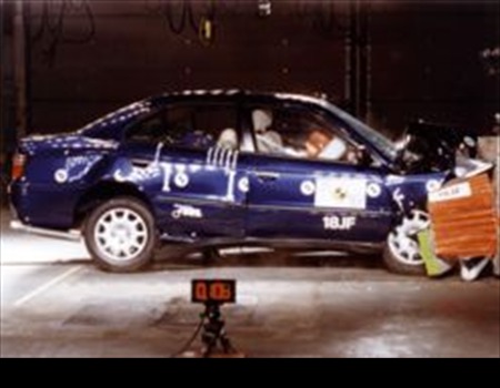 Краш тест Honda Accord (2000)